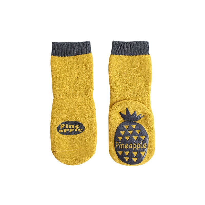 Herbst Winter Neue Baby Lustige Socken Neugeborenen Baby Jungen Mädchen Karikatur Obst Unterhose-nachweisen warm Nette Kleinkind Socken 5 Paare Für 0-5Y