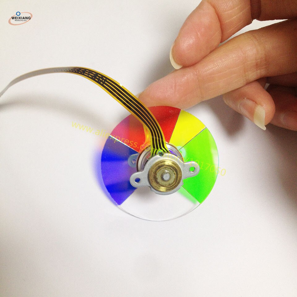Rueda de Color del proyector Original para ruedas Mitsubishi XD280U, 5 segmentos 42mm