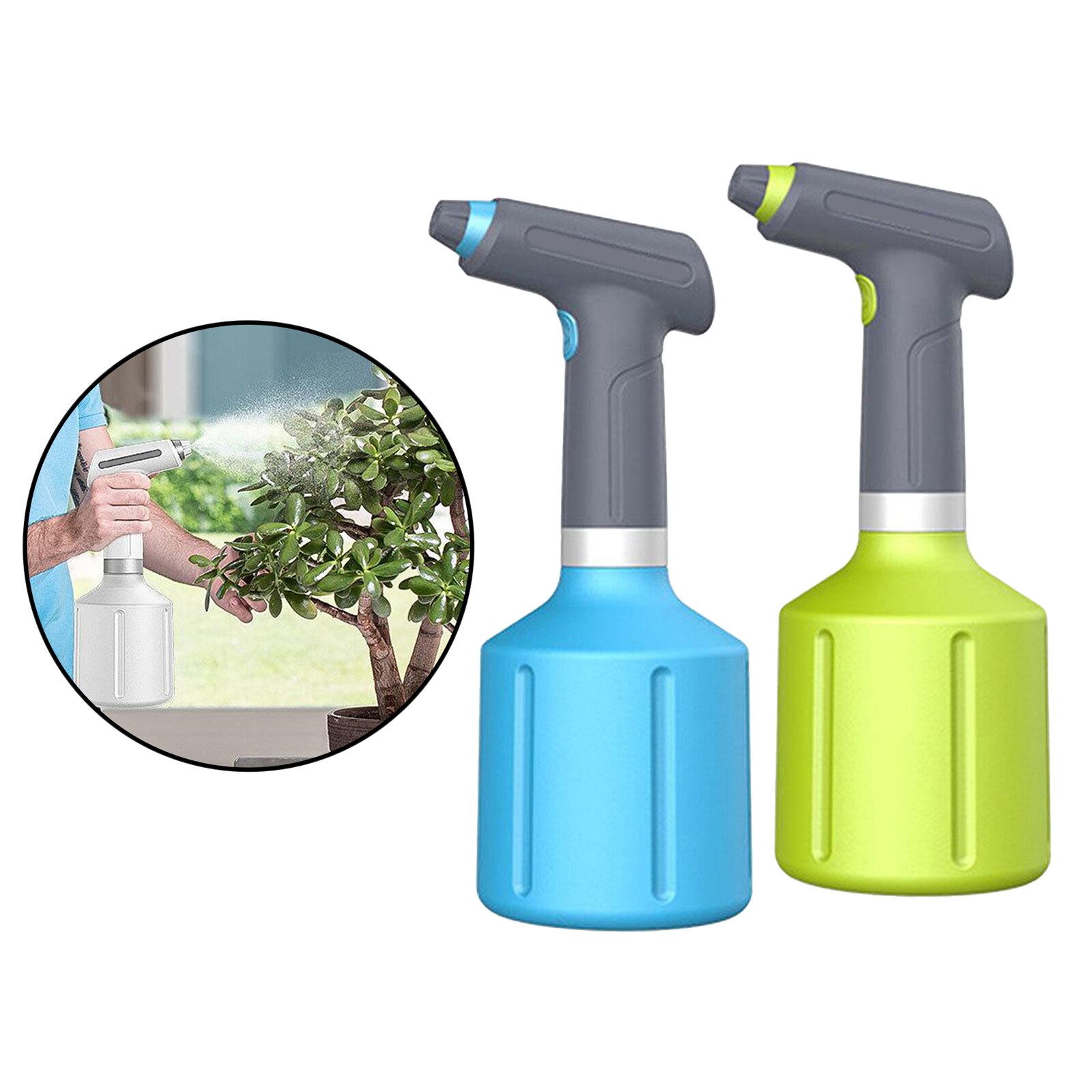 2Pcs Electric Plant Spray Bottle Automatic Watering Fogger USB Garden Tool