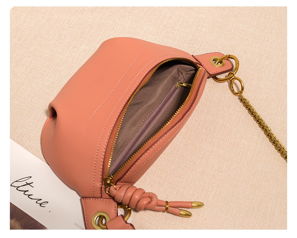 Vita delle donne di modo borsa con tracolla regolabile grande in pelle di qualità del sacchetto di crossbody Sacchetti di spalla con antiossidante catena