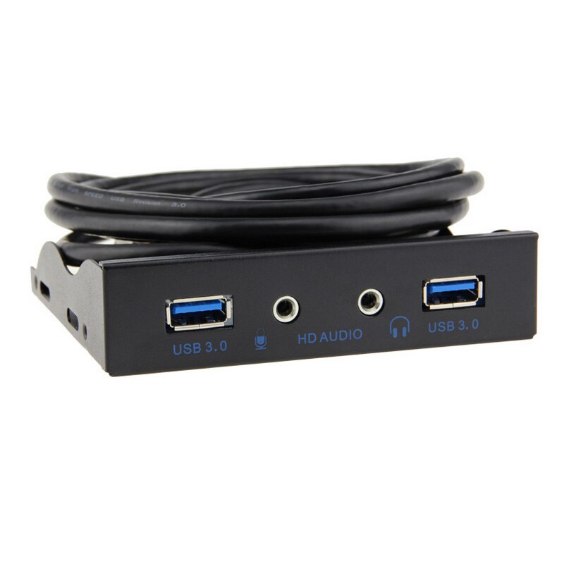 2 Port USB 3,0 Hub Splitter HD Audio 3,5mm Kopfhör... – Vicedeal