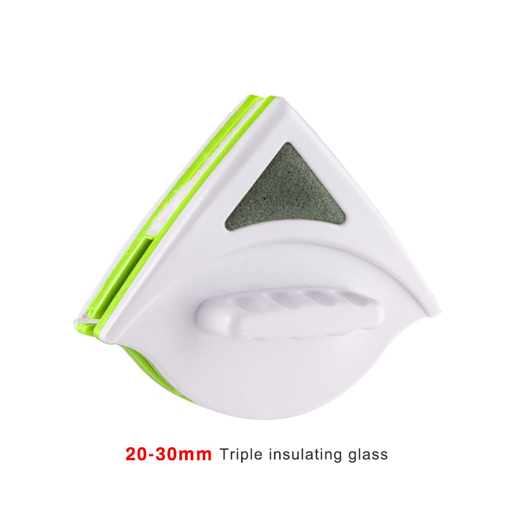 Magnetic Window Wiper Glass Cleaner Brush Tool Double Side Magnetic Brush Window Glass Brush for Washing Household Cleaning Tool: A 20-30mmdoublelayer