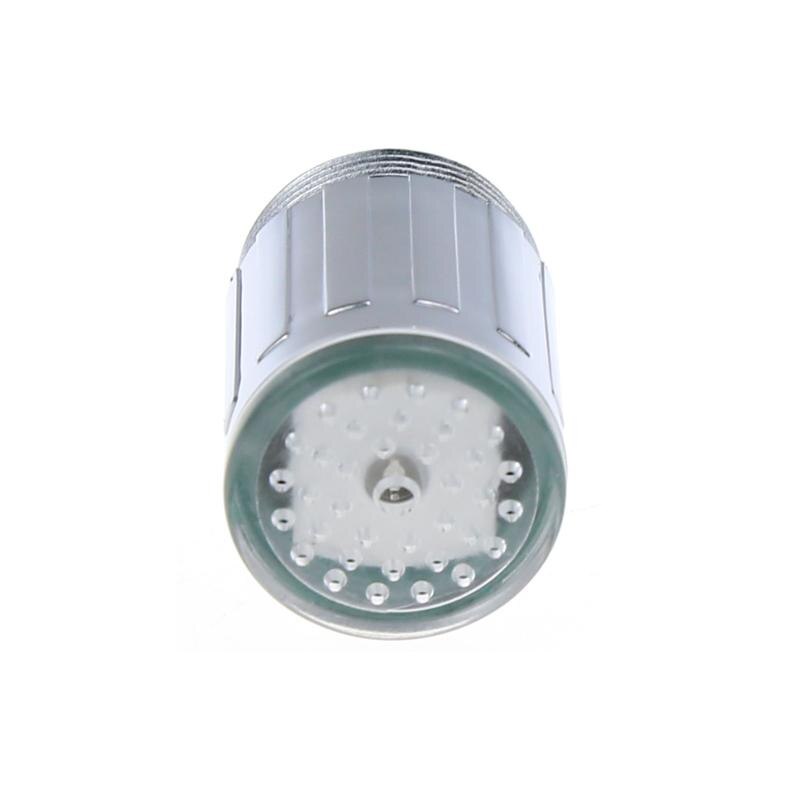 Led Lichtgevende Kraan Kraan Nozzle Rgb Kleur Lichten Knipperen Temperatuur Beluchter Waterbesparing Keuken Badkamer Accessoires