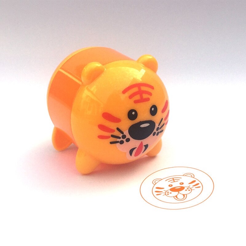 Cartoon Dieren Postzegels Kinderen Speelgoed Kids Seal Voor Scrapbooking Stamper Diy Cartoon Stamper Speelgoed: Tiger