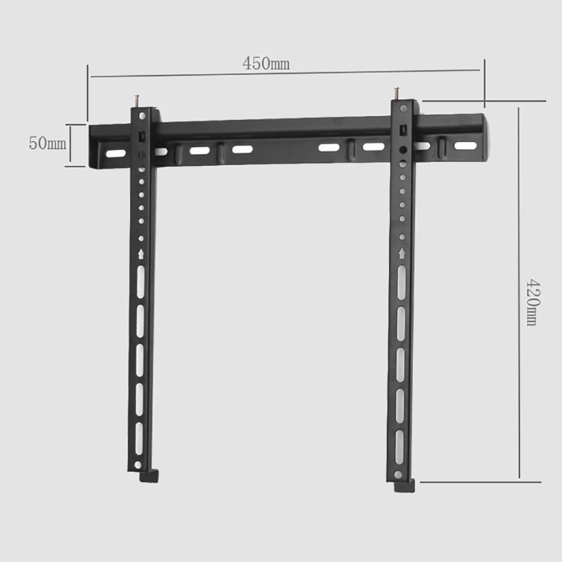 WMB333 Tv Arm Hanger Voor Lcd Led Screen Hoogte Verstelbare Telescopische Muur Monitor Muur Gemonteerde Tv Beugel
