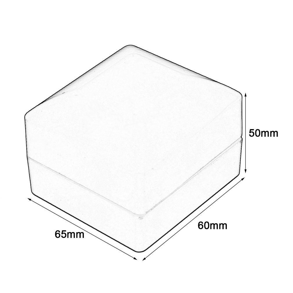 Wedding Ring Box LED Lighted Deluxe Jewelry Engagement Display Storage Foldable Valentine's Day Organizer Boxes