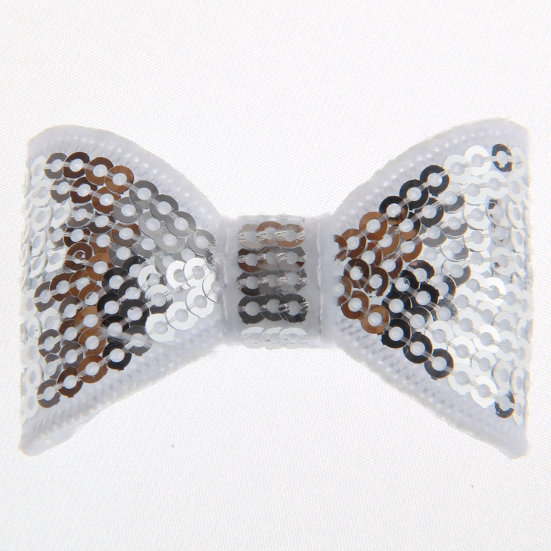 Lazos para el cabello de 2 "y 5CM, lazos de lentejuelas brillantes para niñas, accesorios para el cabello, lazos para el cabello para diademas, cabeza de tela sin pinzas para el cabello