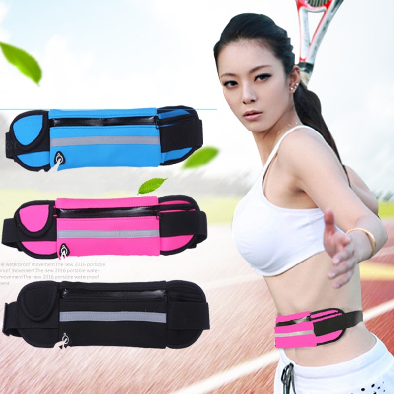 Universele 6 inch Waterdichte Running Sport Taille Belt Bag Pack Armbanden Mobiele Telefoon Case Voor iPhone X 8 7 6 6 s Plus Telefoon Op Taille