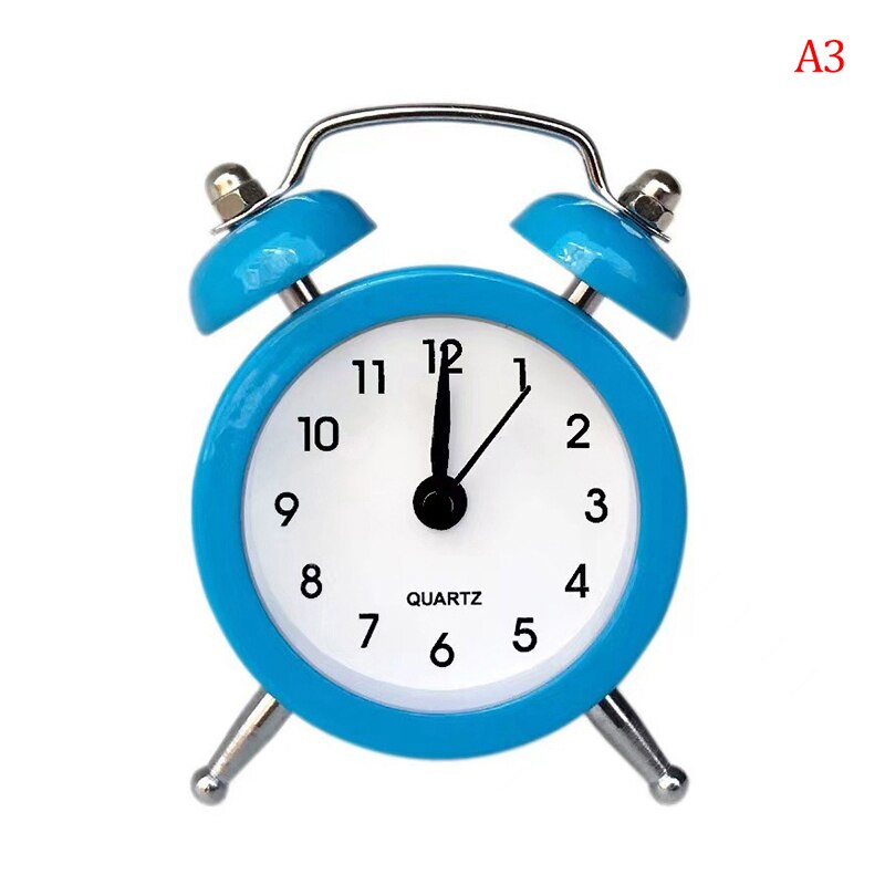 Bedside small alarm clock mini digital pointer student desktop alarm clock: 3