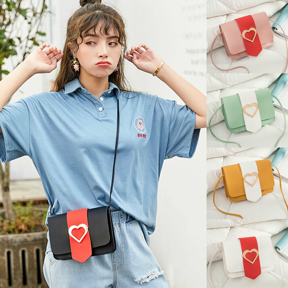 Women Ladies Leather Shoulder Bag Tote Purse Handbag Messenger Crossbody Satchel