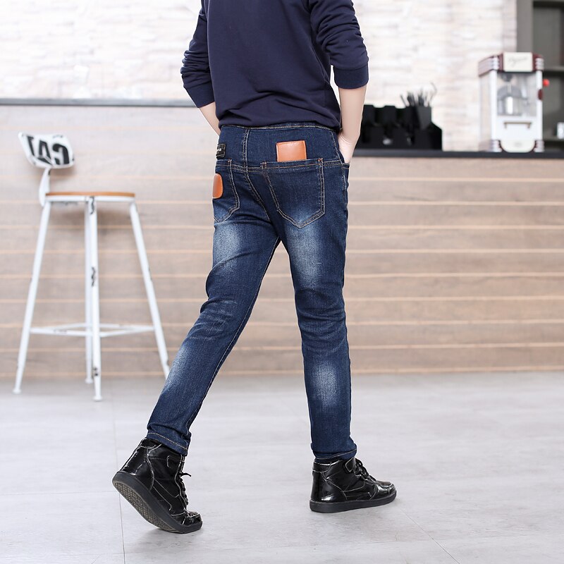 2025 Bébé Garçon Fille Jeans Décontracté Taille Haute Pantalon