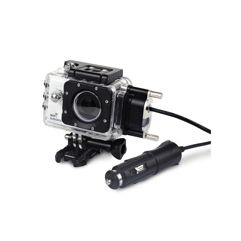 SJCAM, funda impermeable para motocicleta, para Original serie SJCAM SJ5000 para SJ4000, estuche de carga para SJ5000 Plus WiFi