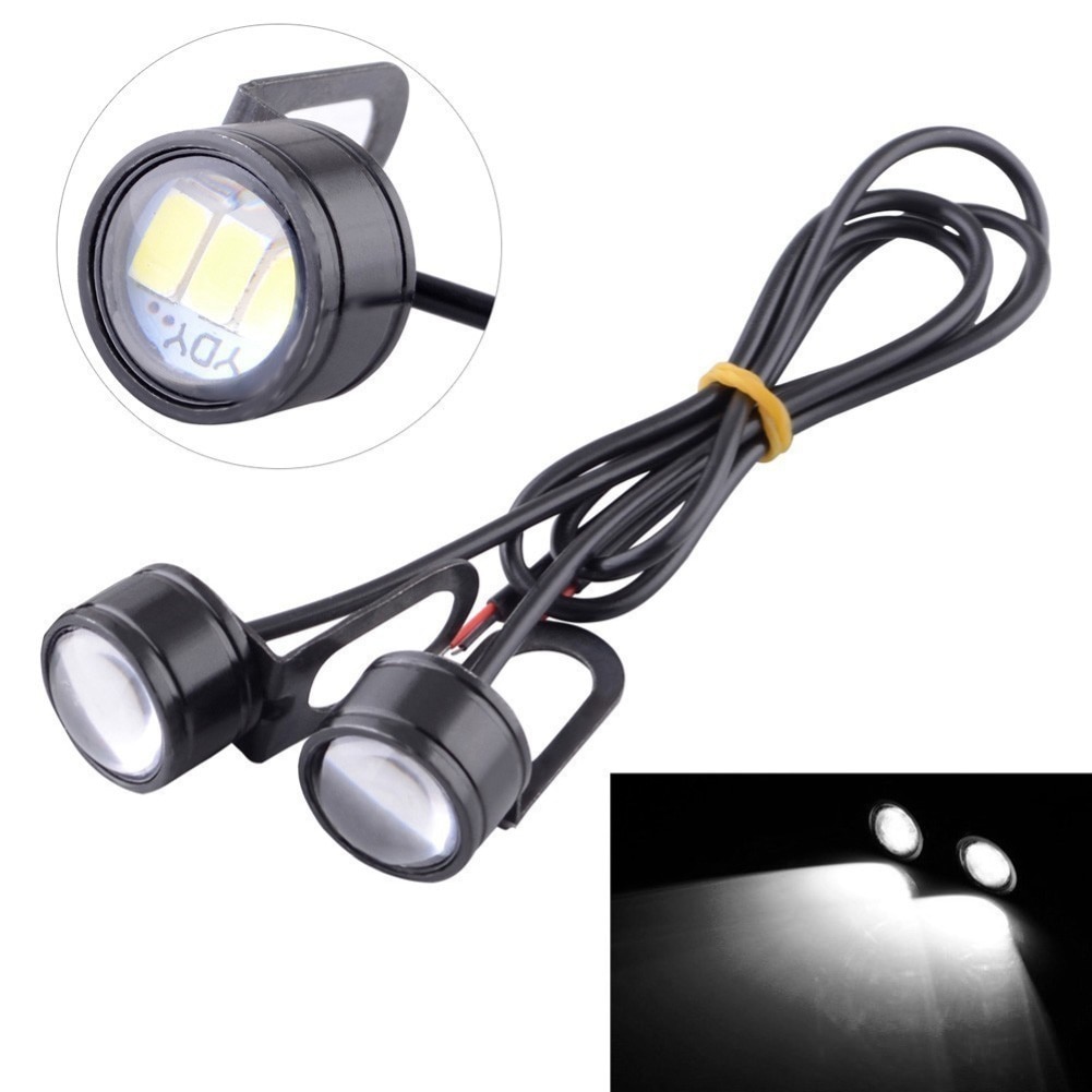Foco LED para manillar de motocicleta, 2 uds., 5630 SMD, luz de conducción