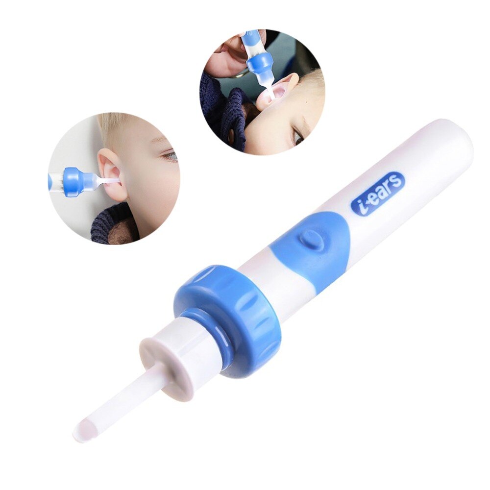 Electric LED Light Ear Cleaner Earpick with 2 Tips... – Grandado