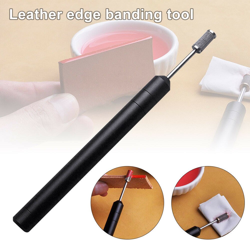 Edge Paint Roller Edge Dye Tool Leather Pen Applicator DIY Leather Edge Dye Oil Pen Applicator Belt Finisher Tools