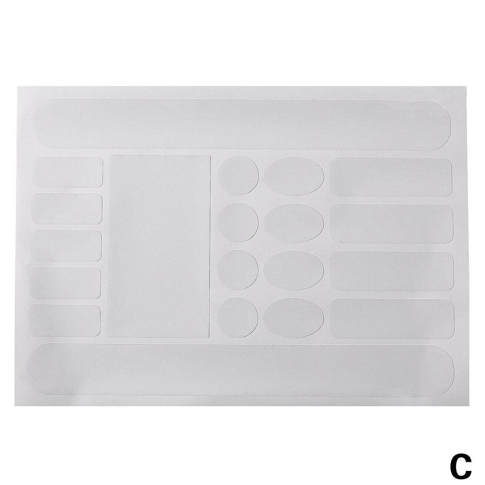 Película protectora para bicicleta de montaña, película de protección de pintura, adhesivos, accesorios para ciclismo, pegatinas, Kit Ne Y3X2: white