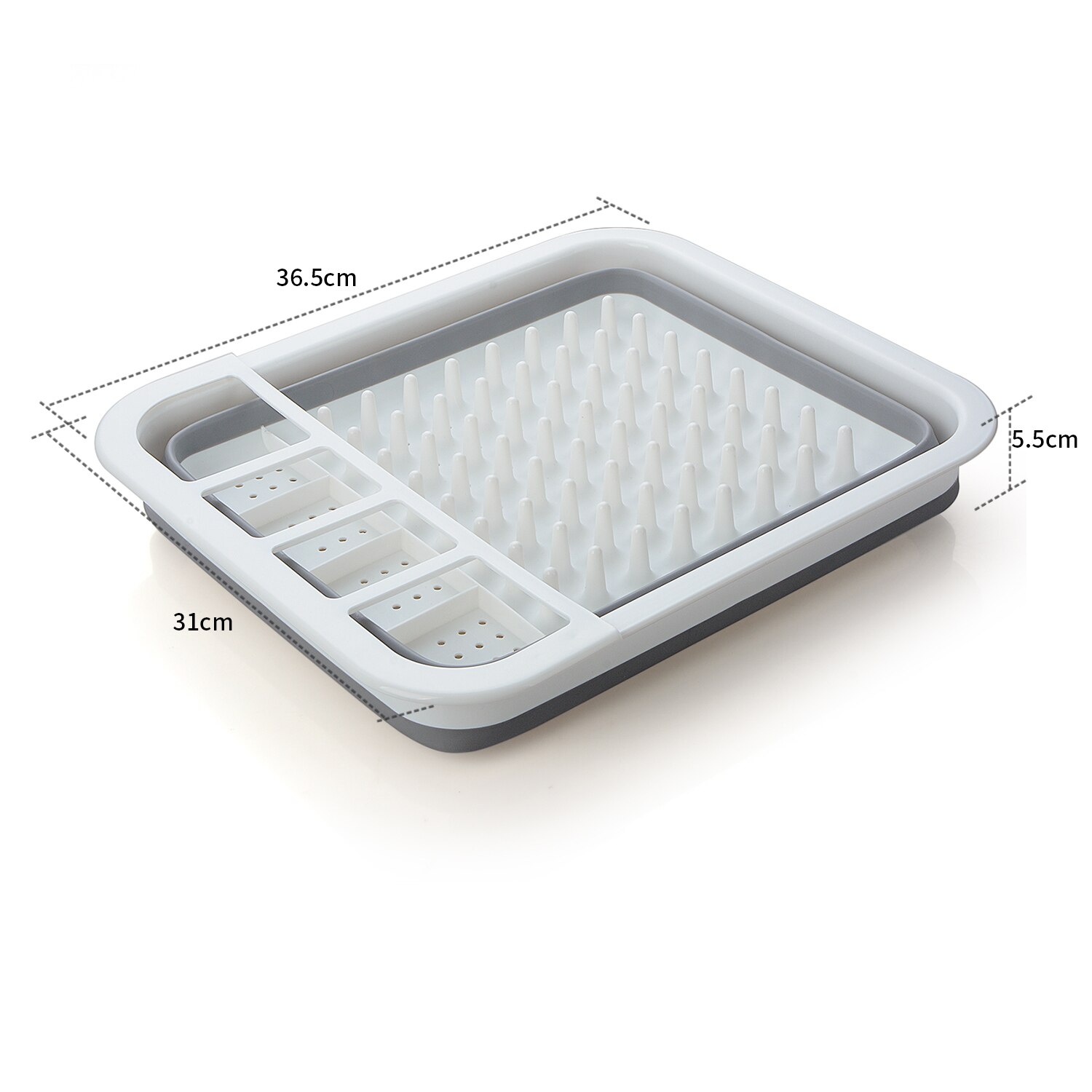Égouttoir repliable bol à vaisselle | Filtre de cuisine, stockage de l'eau, support de passoire, multi-étagère de vidange, évier support de rangement de la vaisselle
