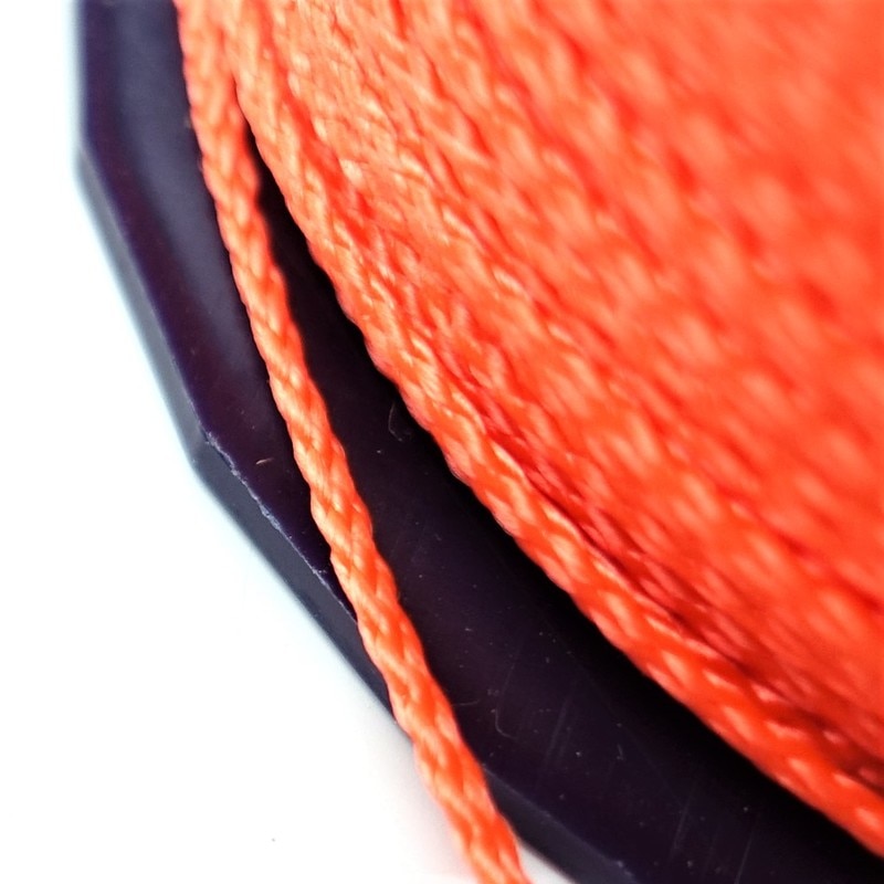 100m Braided Nylon Mason Line Builders Line Chalk rope Abrasion Rot Mildew Resistant, Masonry DIY Home Decor Crafting Gardening