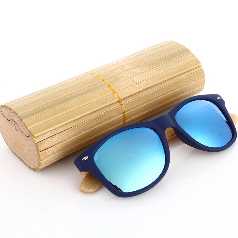EZREAL Real Top Bamboe Hout Houten Zonnebril Gepolariseerde Handgemaakte Hout Mens Sunglass Zonnebril Mannen Gafas Oculos De Sol Madera: 13