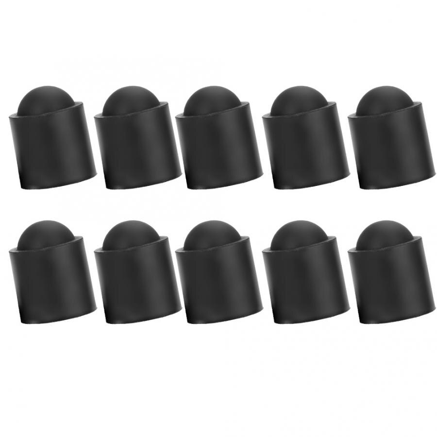 10Pcs Cue Tip Cover Cue Tip Cap Rubber Biljart Pool Cue Tips Biljart Signalen Stok Bescherming Cap Snooker Biljart accessoire