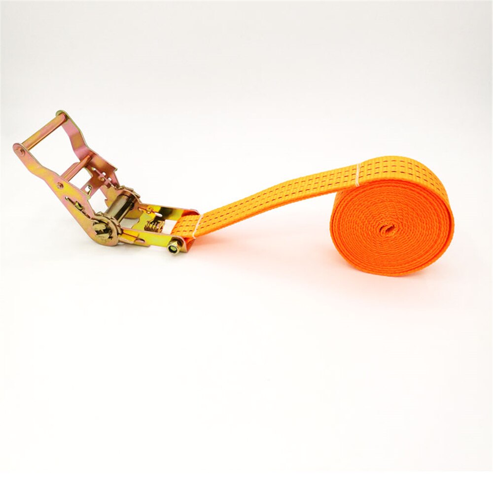 3.8CM No hook cargo strapping belt tightening belt tensioning belt off-road vehicle binding belt ratchet tensioner 2 meters