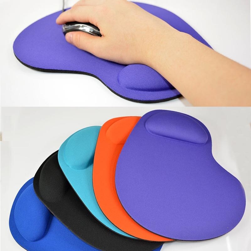 Silikon mjukt handledsstöd stöd musmatta gaming möss pad för pc bärbar dator