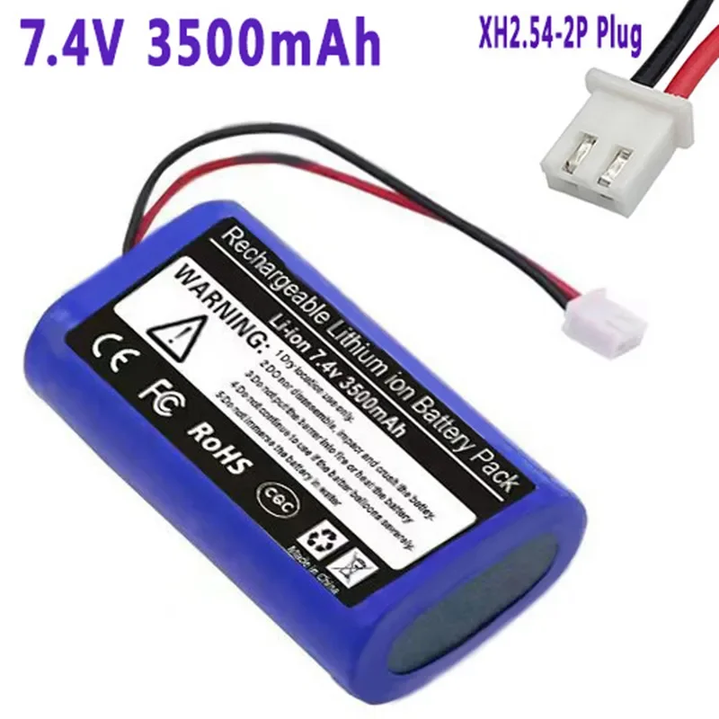 Brand . 2s1p. Rechargeable Lithium Battery Amplifier7.4 V, 3500 MAH, Power toy Accessories, LED Lights. Security Equipment..