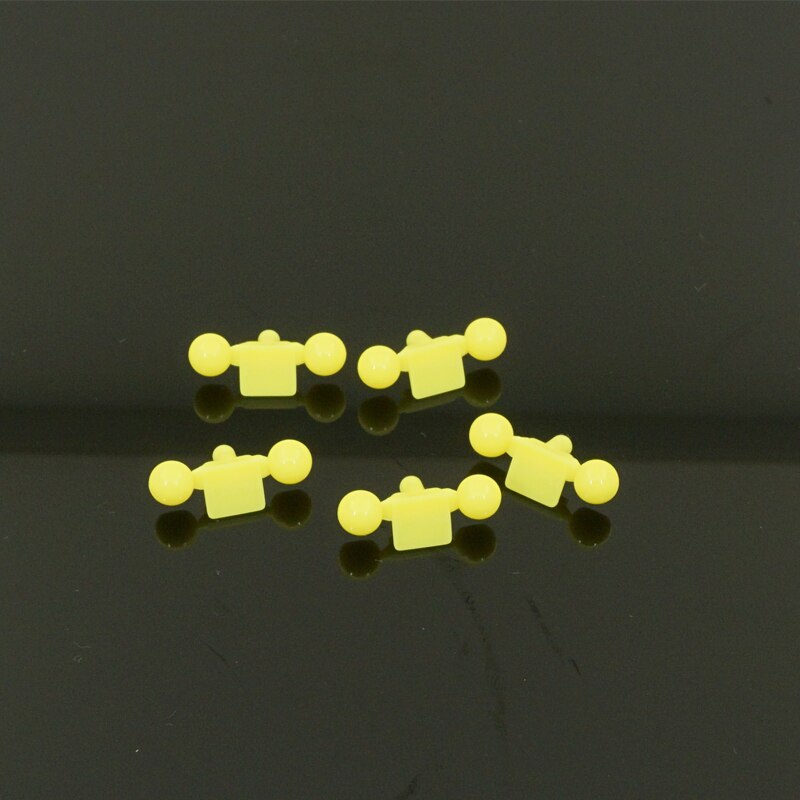 MINI 4WD self-made tamiya parts plastic ballcaps 13 color 10 pcs price MJ MODEL: Light yellow