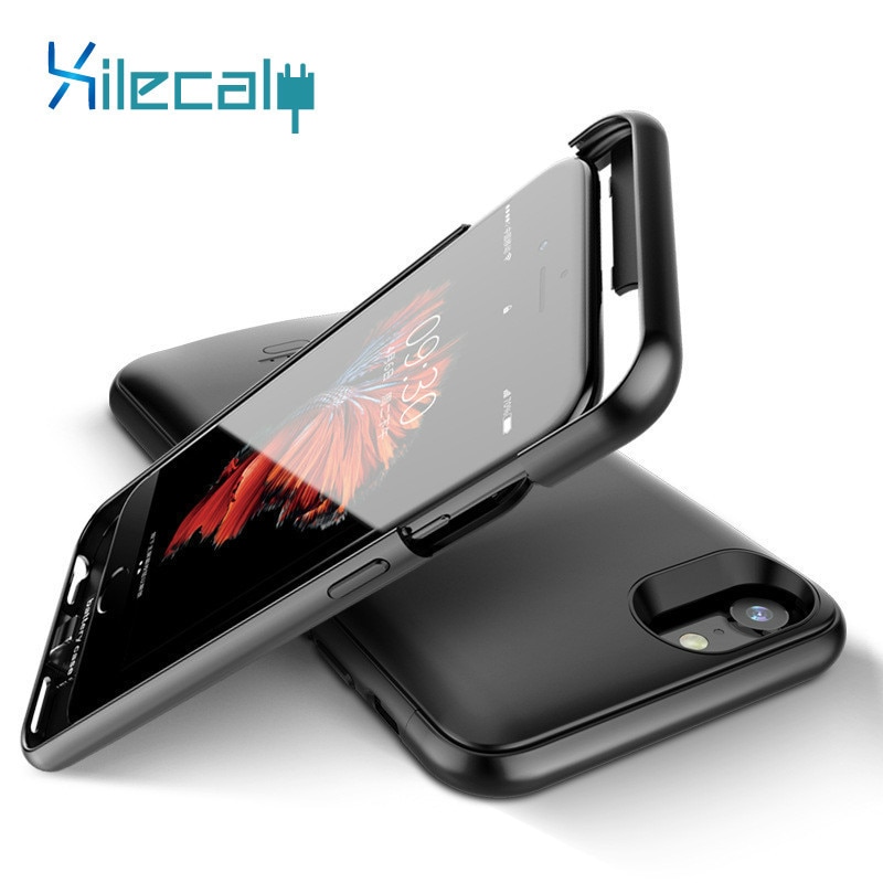 Xilecaly Battery Charger Case For iPhone 8 Plus 8 SE 5500 mAh Battery Case Power Bank For iphone 6s 6 7 Plus Charging Capa U