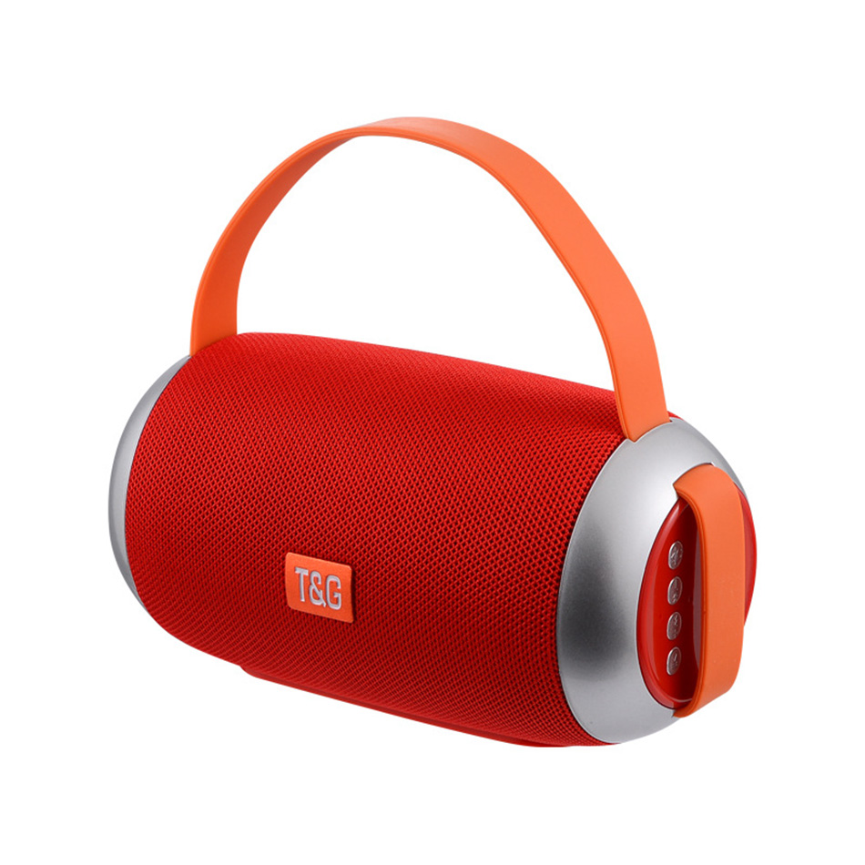 TG112 Draadloze Bluetooth Speaker Draagbare Outdoor Luidspreker Super Bass Speaker: Rood