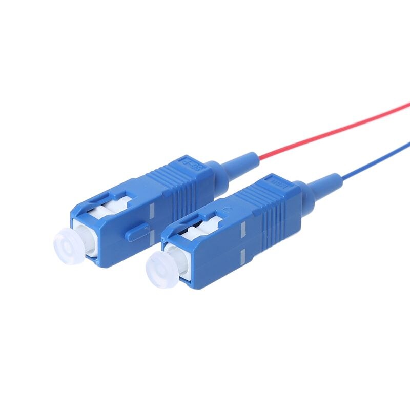 1x2 APC/UPC Optic Fiber Splitter Mini Steel Tube Bundle Connector FBT Grade