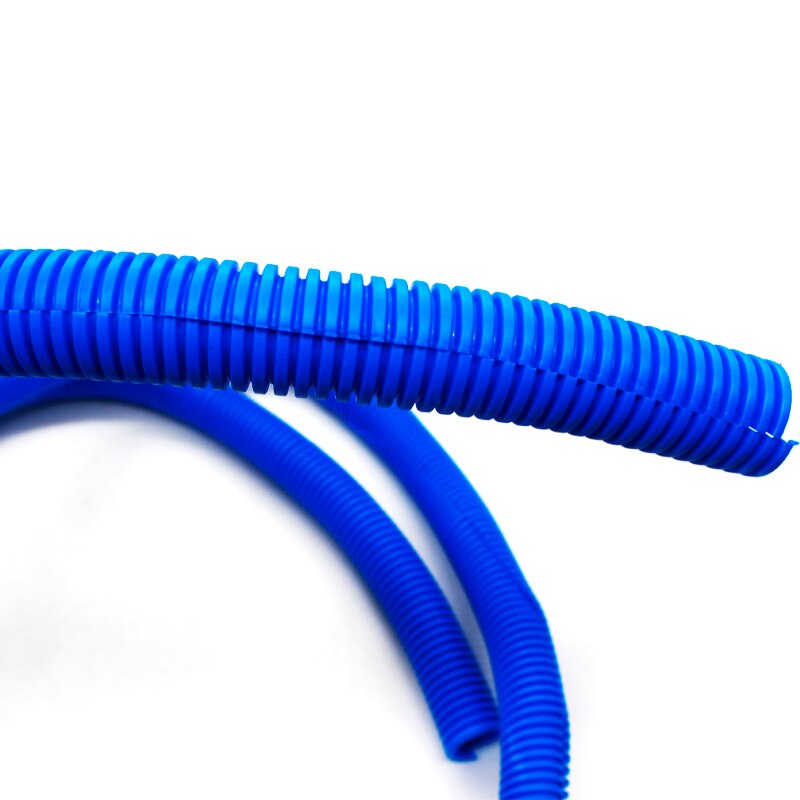 DEFT-tubo Flexible de PP corrugado para coche, conducto de aislamiento, carcasa de arnés de cables, 2M, 8mm-25mm, 4 Uds.