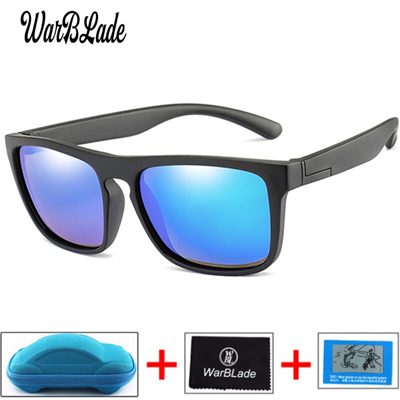 WBL Kinderen Kids Zonnebril Jongens Meisjes Gepolariseerde Zonnebril Baby Baby Siliconen Flexibele Veiligheid Frame Shades Eyewear UV400
