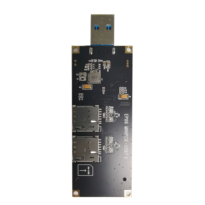 MINI PCIE a USB 3.0 scheda chiave adattatore con slot per scheda SIM per tutti i MINI modulo pci-e 3G 4G EP06-E EC25 EC21 SIM7600E-H SIM7600SA