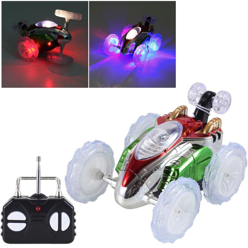 Rc Auto Afstandsbediening Auto 360 Tumbling Elektrische Controlled High Speed Rc Stunt Dansen Auto Knipperlicht Afstandsbediening Speelgoed