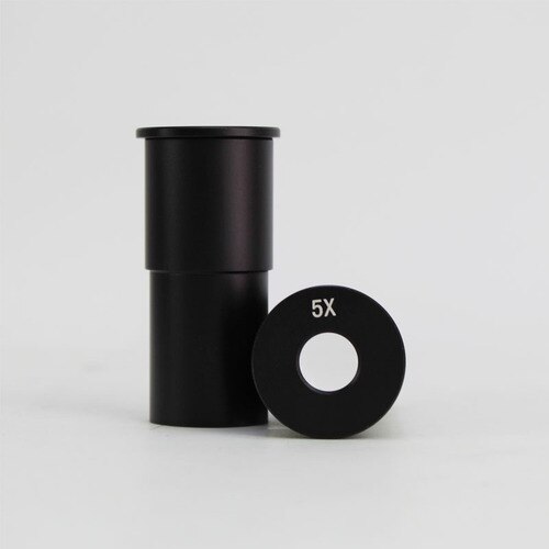 1PCS Huygens Eyepiece 23.2mm Interface Mounting Size 5X 10X 12.5X 16X Huygens Lens Eyepiece for Biological Microscopes: 5X