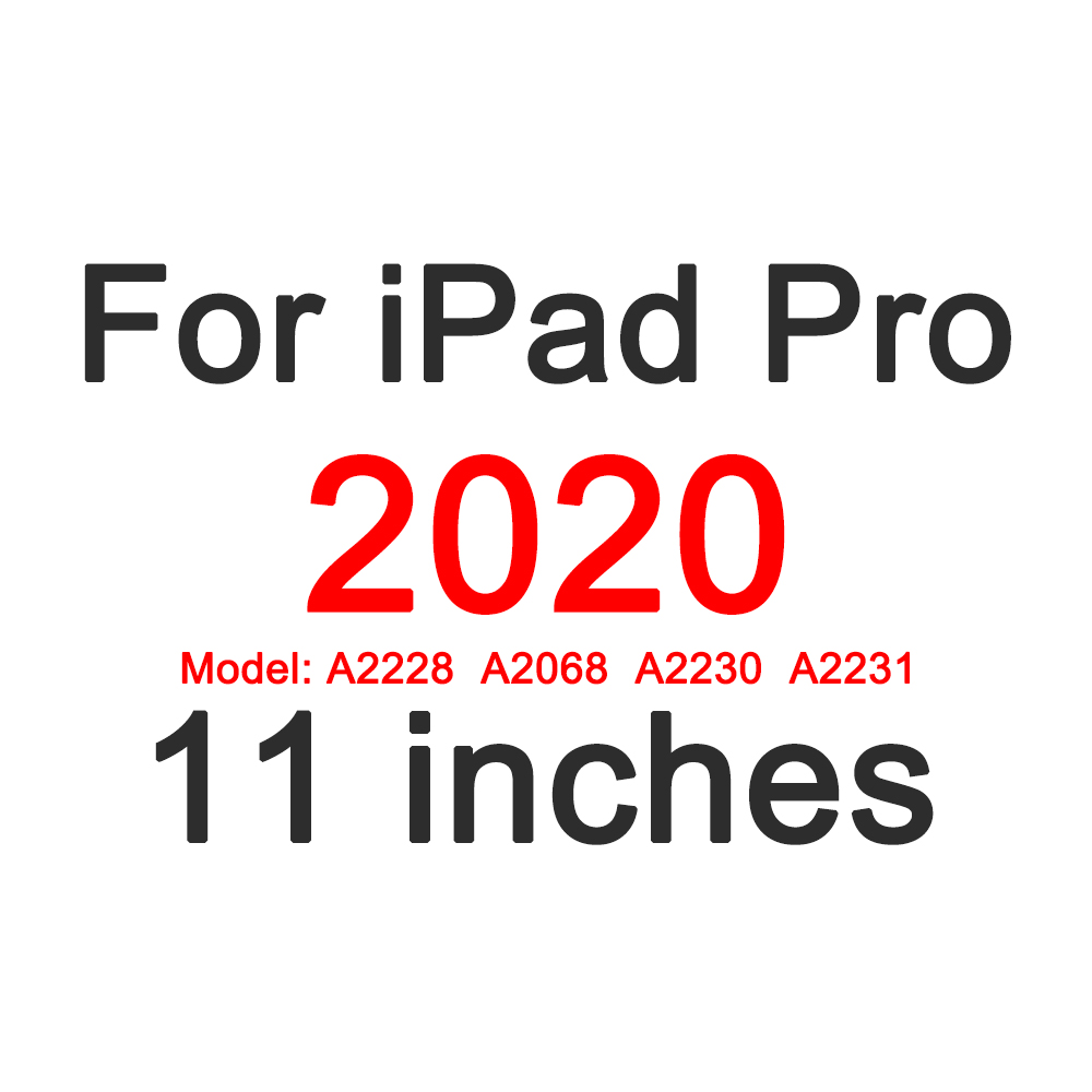 NABNAW-Protector de pantalla para iPad Pro 11, cristal templado de seguridad, para Apple iPad Pro: for iPad Pro 2020