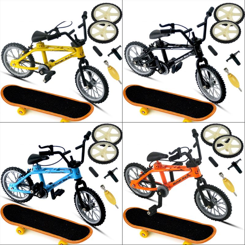 Mini-jeu de vélo en alliage pour enfants, jeu de Skateboard, jeu de bricolage, idéal