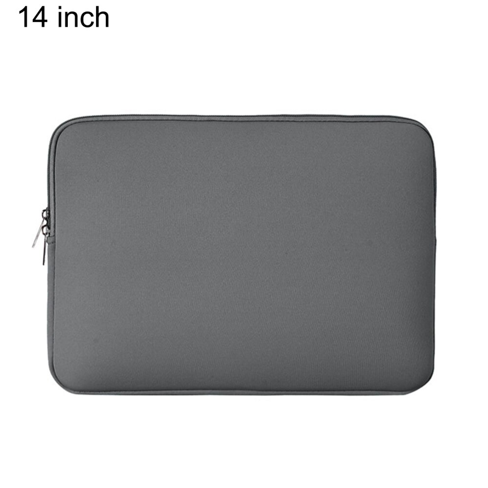 14 inches Waterproof Protective Case Nylon for Macbook Air Pro Shockproof and Wear-resistant inner Bag Outdoor Laptop Bags: Grey