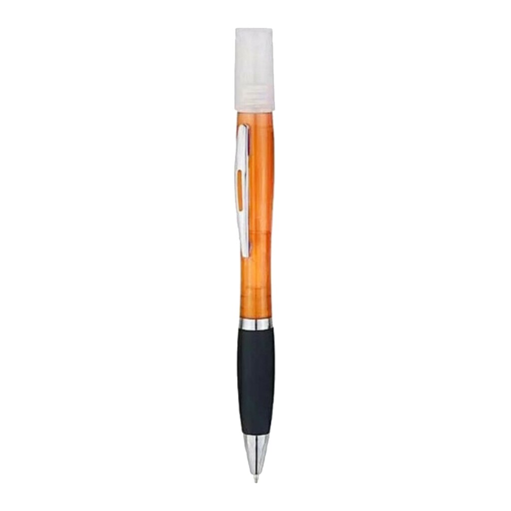Ballpoint Pen Collection 1mm Medium Point Black Ink with 5ml Empty Spray Bottle: Yellow