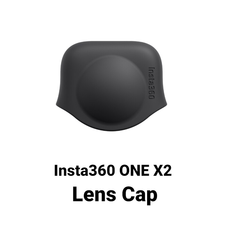 Insta360 One X2 bateria do GPS Len straż dla Insta 360 jeden X2 czas pocisku 1.2M 70cm 3M Selfie Stick osłona obiektywu Dive Case dla One X 2: Lens Cap