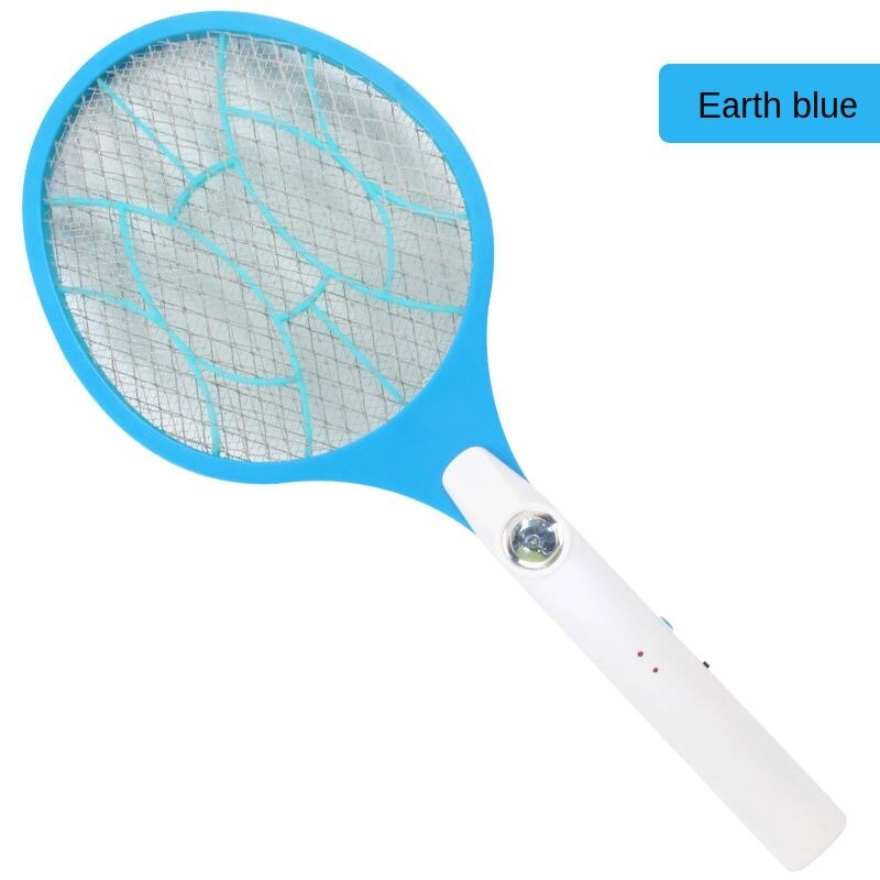 Electric Mosquito Swatter Rechargeable Household Multi-function Three Layer Net Powerful Battery Fly Swatter Mosquito Swatter