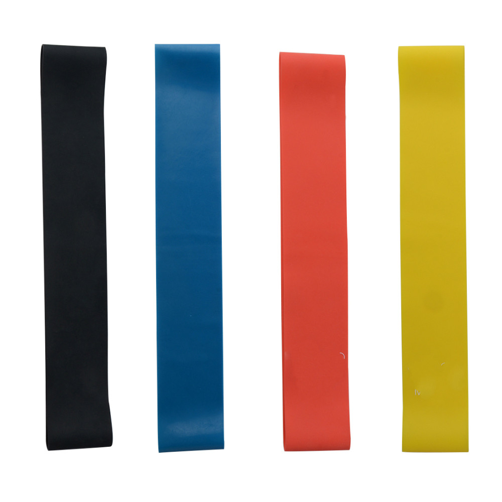 MrY-bandes de résistance élastiques en Latex, 5 couleurs, pour la musculation, pour le Yoga et les Pilates