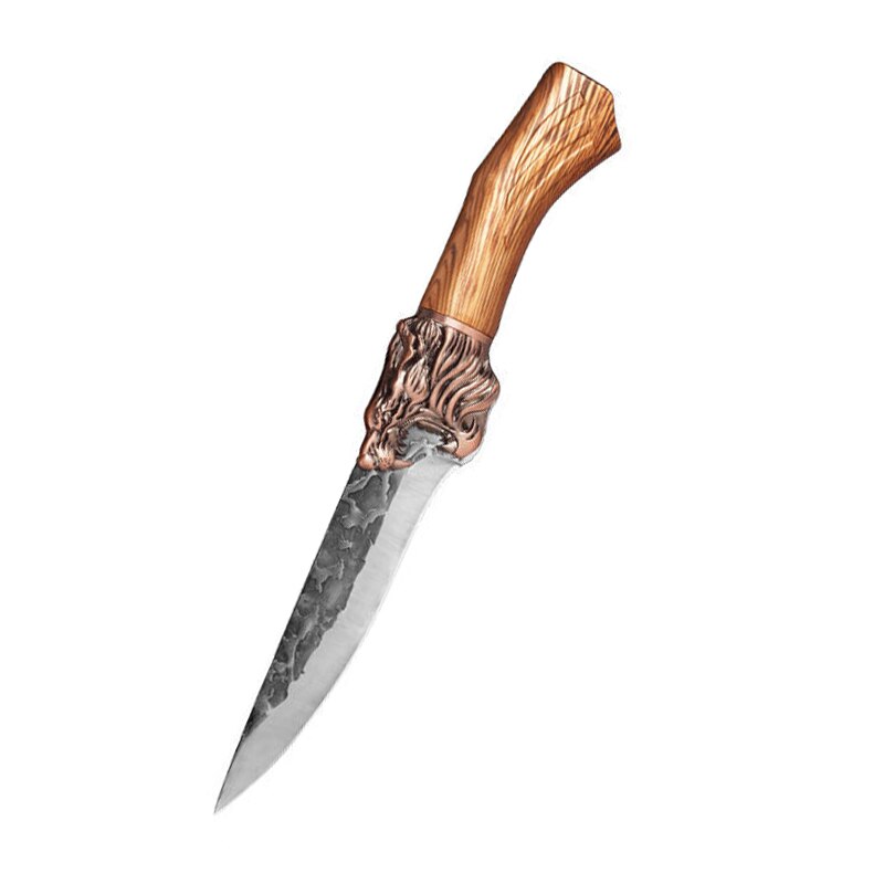 Forging Kitchen Knife Household Stainless Steel Boning Knife Cutting Kitchen Knife Slicing Chop Bone Chopping Knife Cooking Tool: Style 1