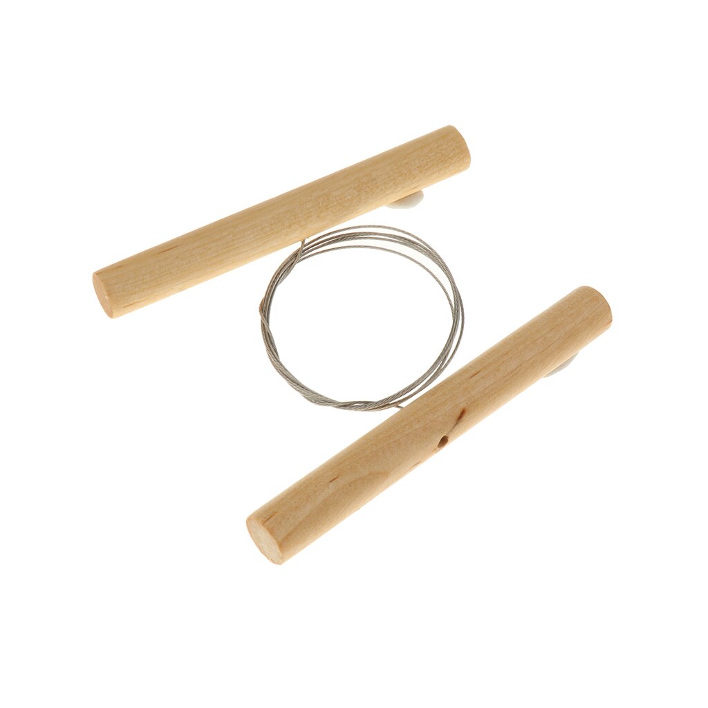 Steel Cutting Wire for Clay Pottery Sculpture Modeling Making Wooden Handle