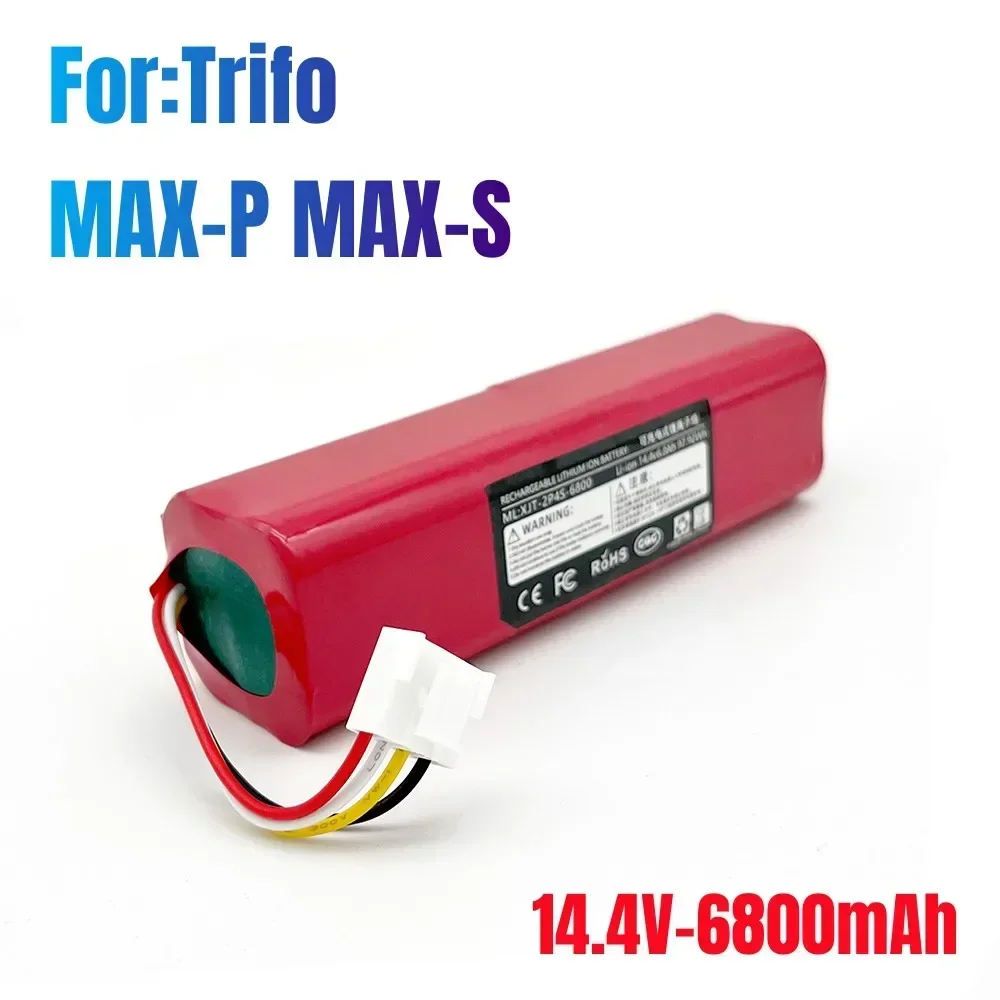 100% INR18650 SUN-INTE-278-4S2P Battery For Trifo MAX-P MAX-S Robot Intelligent Cleaner, 14.4V, 6800mAh
