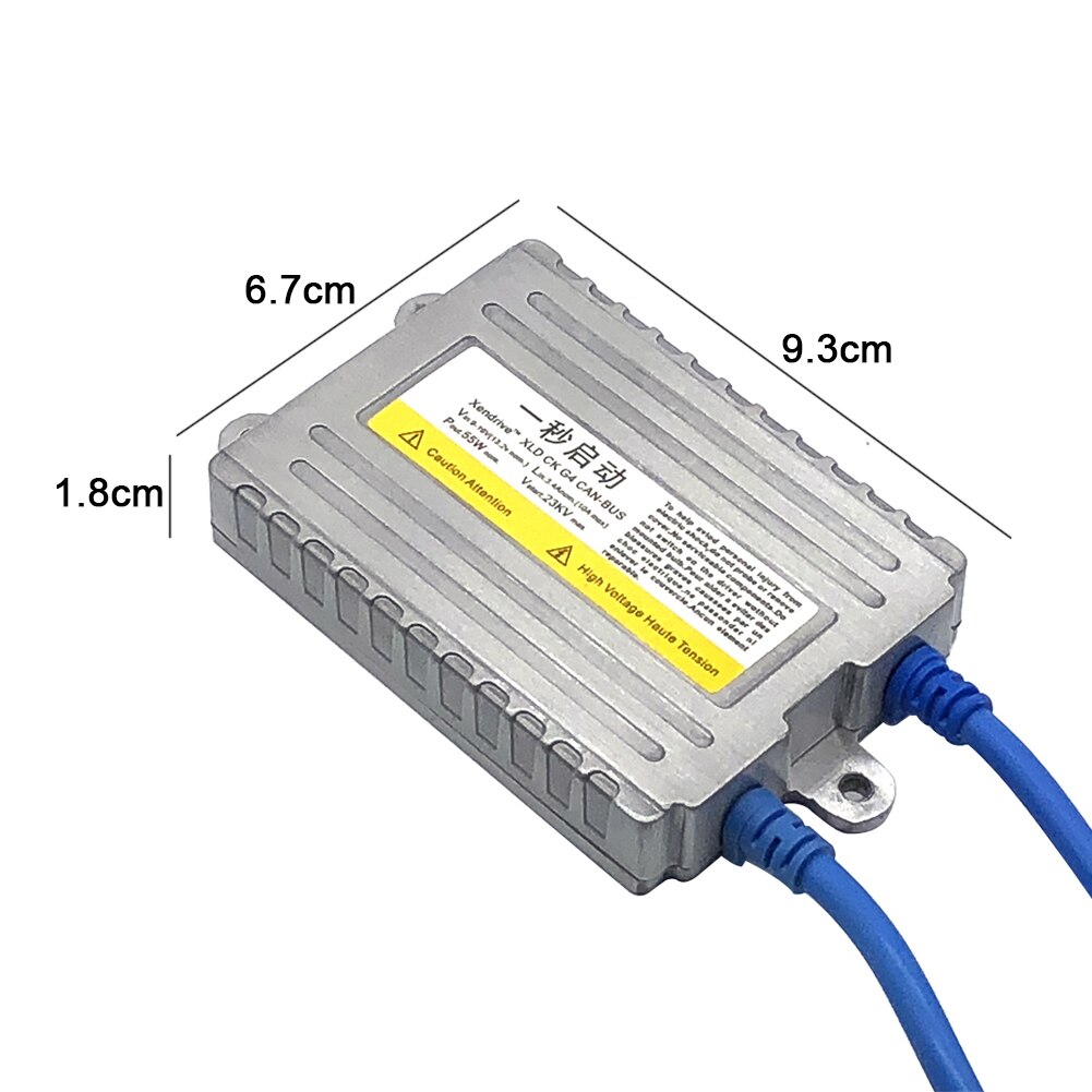 Estabilizador y regulador de voltaje accesorios del rectificador del coche Anti interferencias impermeable automotriz 12V 55W faro Universal