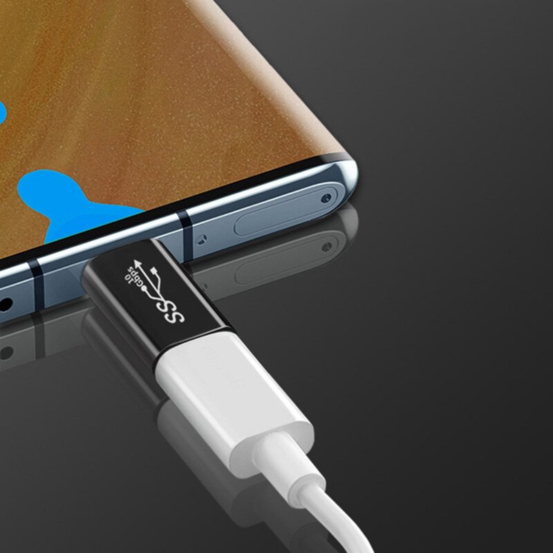 1 st 90 graders rät vinkel usb 3.1 typ c hane till hona usbc hona till hona hane till hane omvandlaradapter