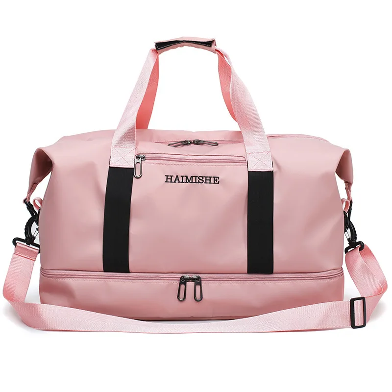 Travel Luggage Bag Gym Fitness Bags Waterproof Nylon Sports Handbags Women Yoga Swimming Tas Dry Wet Gymtas Sac De Sport