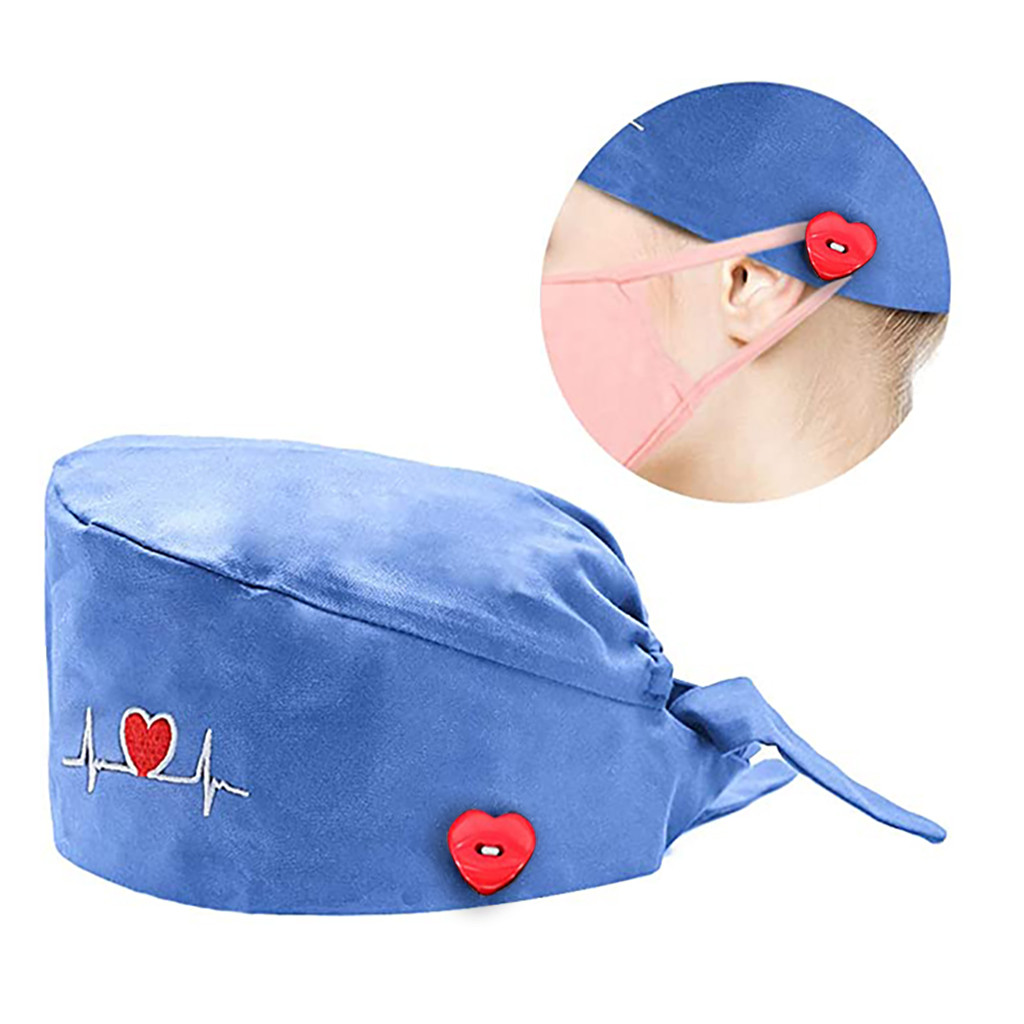 # H30 sombreros estampados a la para hombres y mujeres, gorro de trabajo informal Unisex, gorro boofante